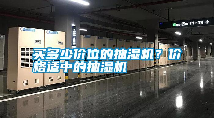 買多少價位的抽濕機(jī)？價格適中的抽濕機(jī)