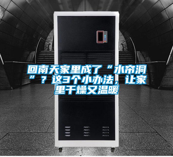 回南天家里成了“水簾洞”？這3個小辦法，讓家里干燥又溫暖