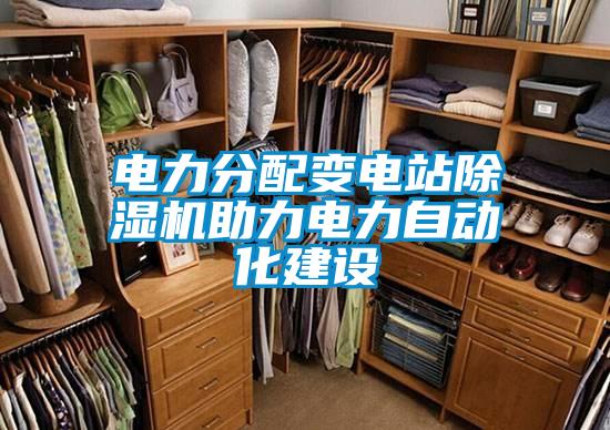 電力分配變電站除濕機(jī)助力電力自動化建設(shè)