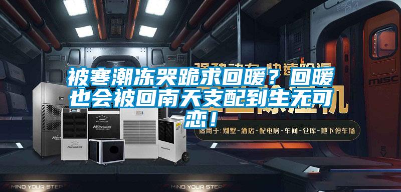 被寒潮凍哭跪求回暖?回暖也會被回南天支配到生無可戀!