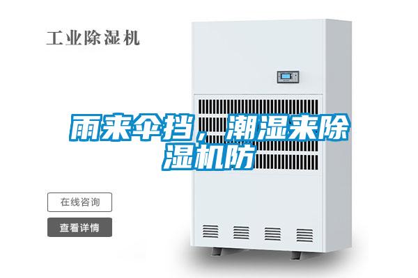 雨來傘擋，潮濕來除濕機(jī)防