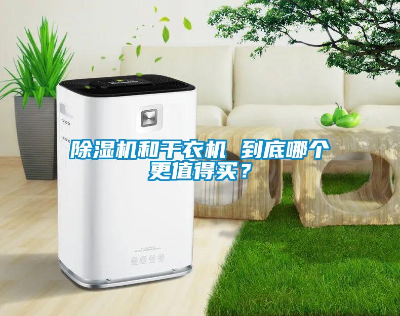 除濕機和干衣機 到底哪個更值得買？