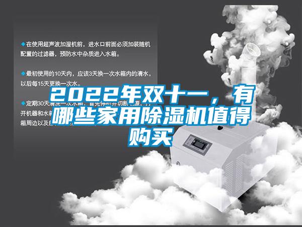 2022年雙十一，有哪些家用除濕機值得購買