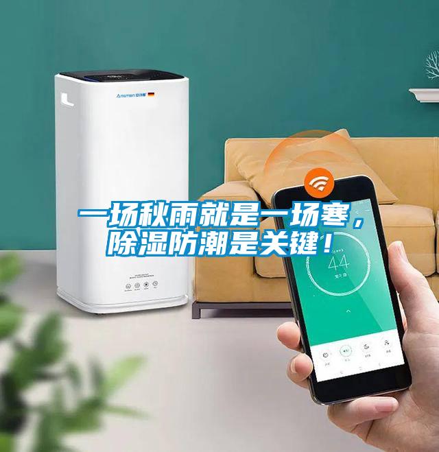 一場秋雨就是一場寒，除濕防潮是關鍵！