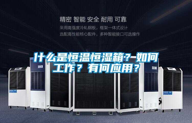 什么是恒溫恒濕箱?如何工作?有何應(yīng)用?