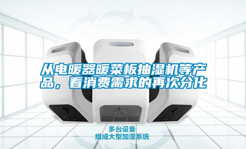 從電暖器暖菜板抽濕機等產品，看消費需求的再次分化