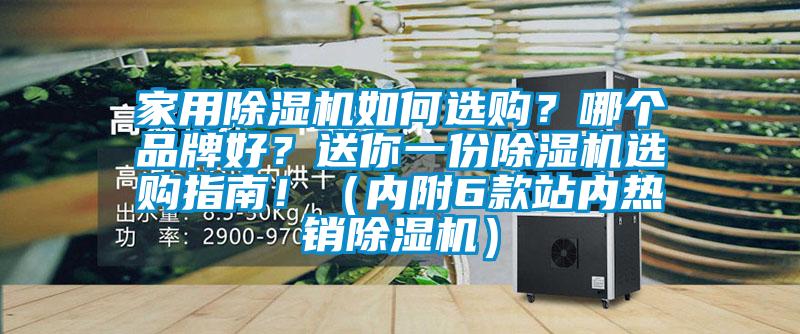 家用除濕機(jī)如何選購？哪個品牌好？送你一份除濕機(jī)選購指南！（內(nèi)附6款站內(nèi)熱銷除濕機(jī)）