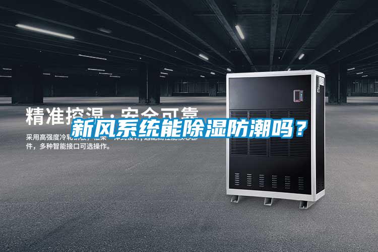 新風系統能除濕防潮嗎？