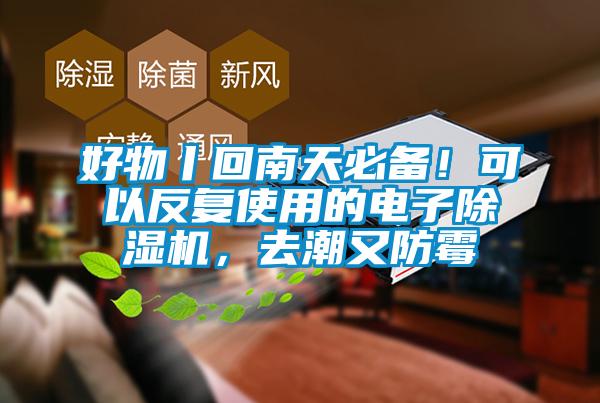 好物丨回南天必備！可以反復使用的電子除濕機，去潮又防霉