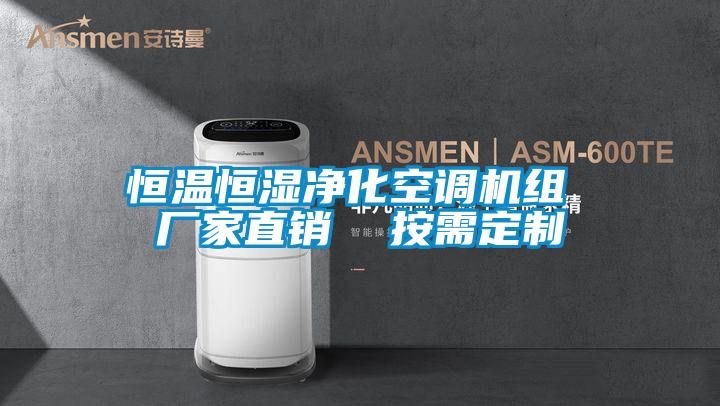 恒溫恒濕凈化空調機組 廠家直銷 按需定制
