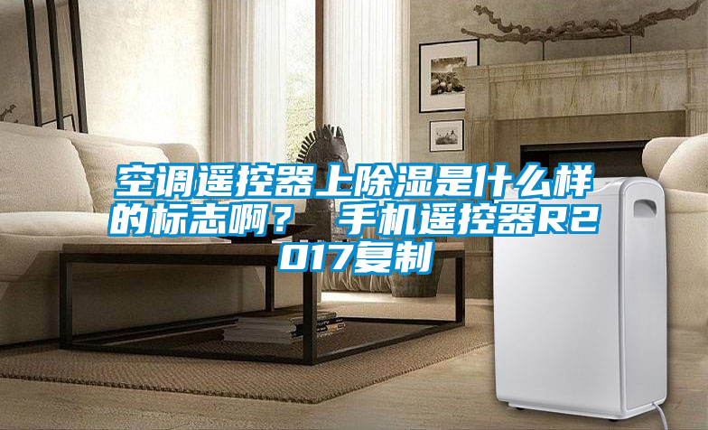 空調(diào)遙控器上除濕是什么樣的標(biāo)志??？ 手機(jī)遙控器R2017復(fù)制