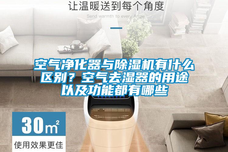 空氣凈化器與除濕機有什么區別？空氣去濕器的用途以及功能都有哪些