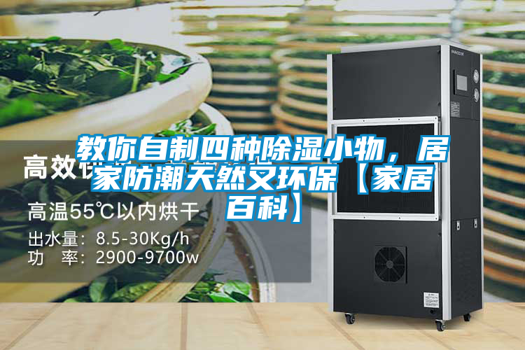 教你自制四種除濕小物,居家防潮天然又環(huán)保【家居百科】