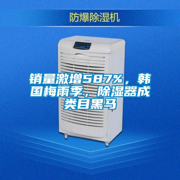 銷量激增587%,韓國(guó)梅雨季,除濕器成類目黑馬