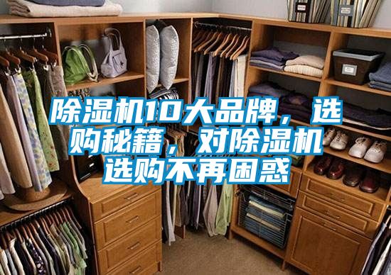除濕機10大品牌，選購秘籍，對除濕機選購不再困惑