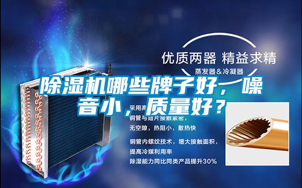 除濕機哪些牌子好，噪音小，質量好？