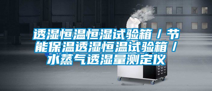 透濕恒溫恒濕試驗箱/節能保溫透濕恒溫試驗箱/水蒸氣透濕量測定儀
