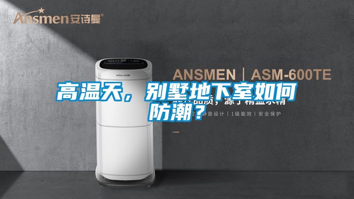 高溫天，別墅地下室如何防潮？